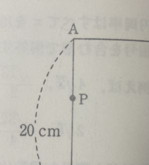 数学のテスト用紙にて発見された動く点P.jpg